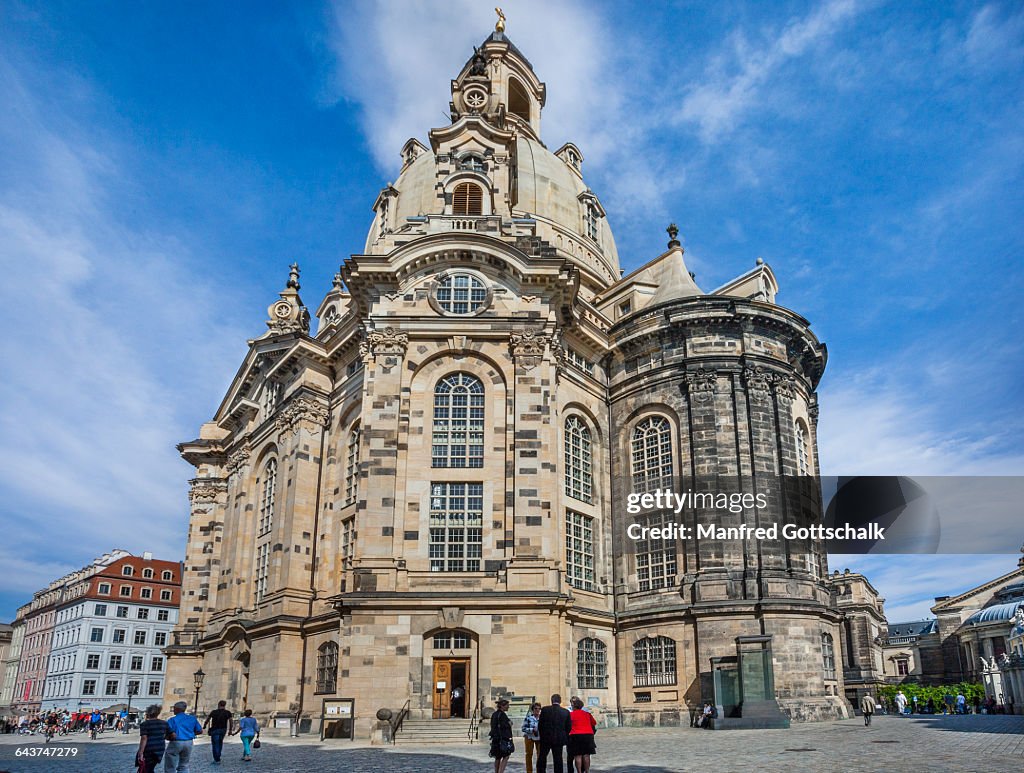 Reconstructed Dresden Frauenkirche