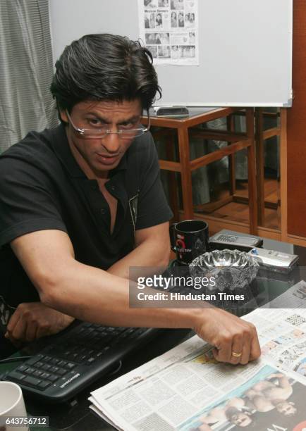 Shahrukh Khan was the guest editor for HT Cafe.