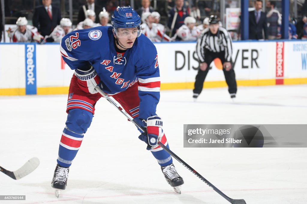 Washington Capitals v New York Rangers