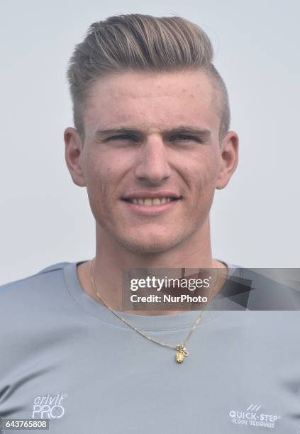 Marcel Kittel from Quick-Step Floors, at the Abu Dhabi Tour 2017 - Top Riders photo-call, outside the Yas Viceroy Abu Dhabi hotel. On Wednesday,...