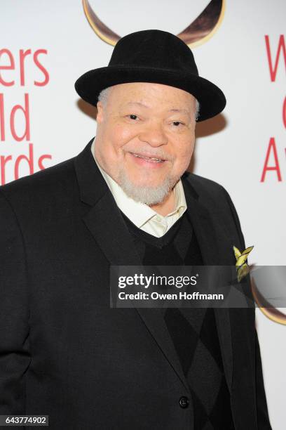 Stephan McKinley Henderson attends 69th Writers Guild Awards at Edison Ballroom on February 19, 2017 in New York City.