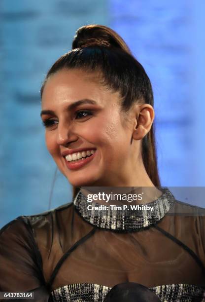 Actors Hama Qureshi joins BUILD for a live interview at their London studio at AOL on February 22, 2017 in London, United Kingdom.