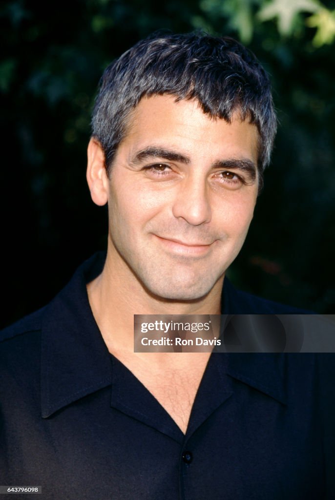 George Cl American actor George Clooney poses for a portrait circa 1998 in Los ...