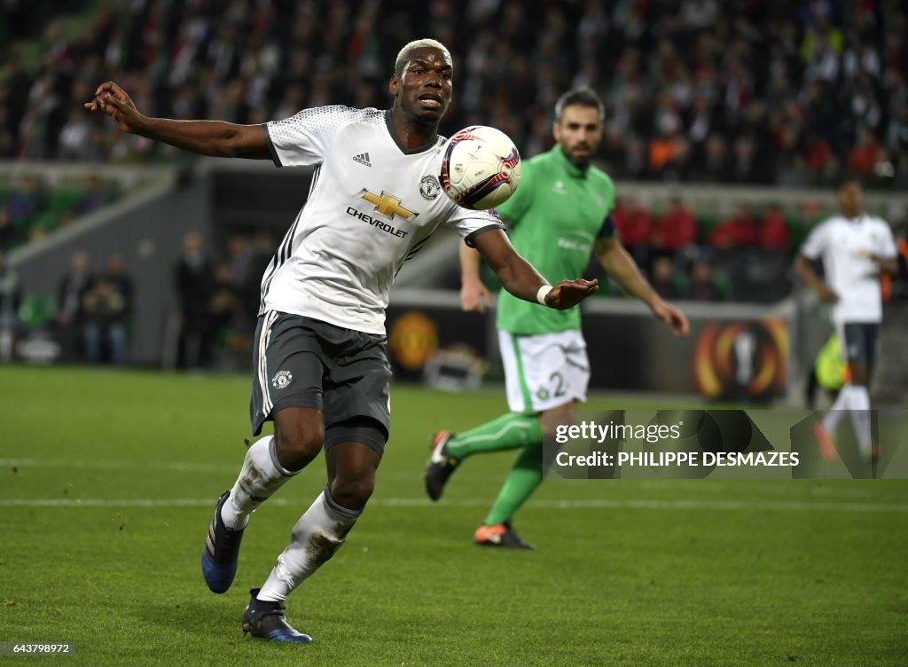 FBL-EUR-C3-SAINT ETIENNE-MAN UTD