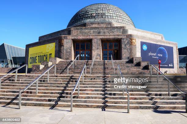 adler planetarium, chicago - adler planetarium stock pictures, royalty-free photos & images
