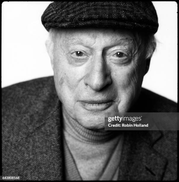 Actor Norman Lloyd photographed for the Film Forum Cinema on November 27, 2007 in New York City.