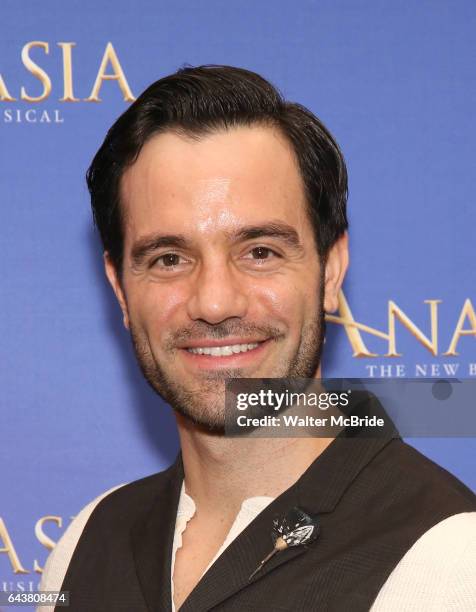 Ramin Karimloo attends the ''Anastasia' Cast Photo Call at the New 42nd Street Studios on February 22, 2017 in New York City.