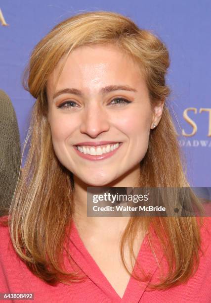 Christy Altomare attends the ''Anastasia' Cast Photo Call at the New 42nd Street Studios on February 22, 2017 in New York City.