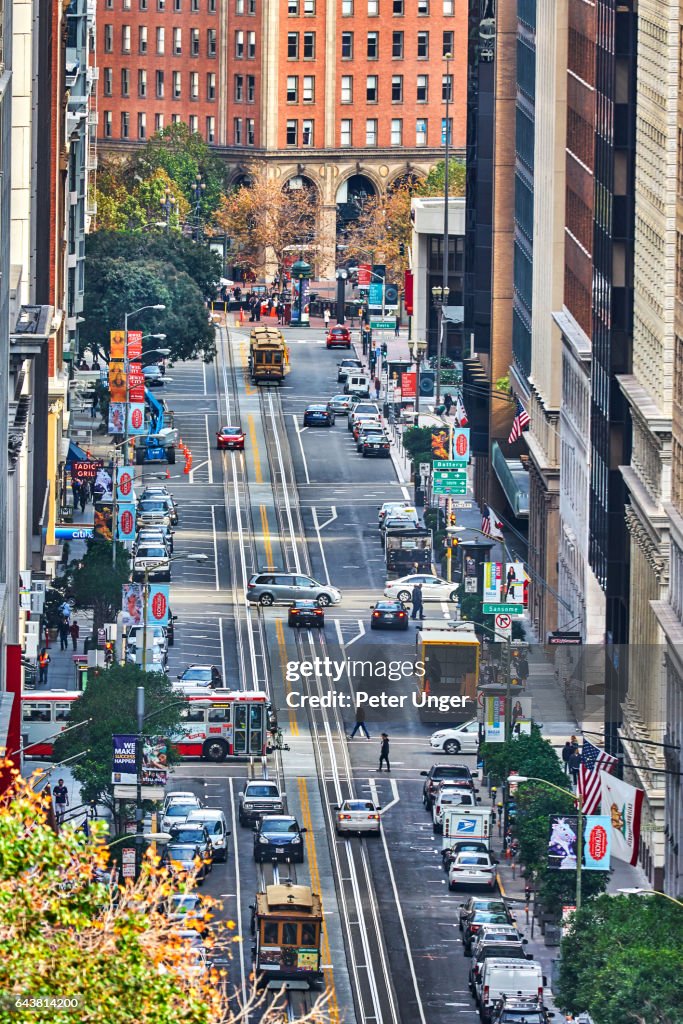 The city of San Francisco,California.USA