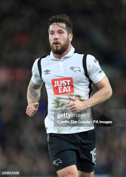 Derby County's Jacob Butterfield