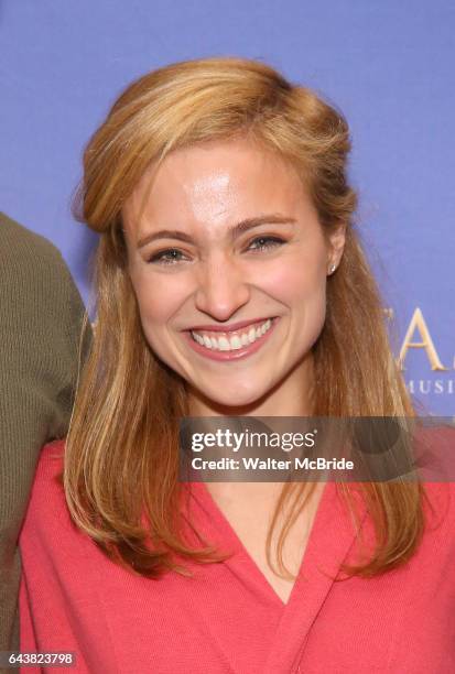Christy Altomare attends the ''Anastasia' Cast Photo Call at the New 42nd Street Studios on February 22, 2017 in New York City.
