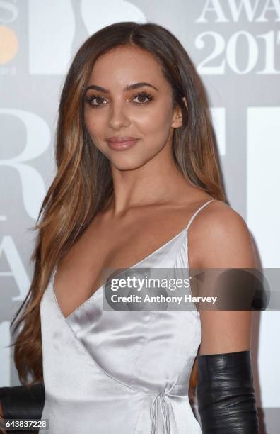 Jade Thirlwall attends The BRIT Awards 2017 at The O2 Arena on February 22, 2017 in London, England.