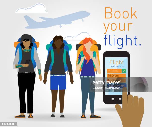 non traditional travel accommodations - backpacking stock illustrations