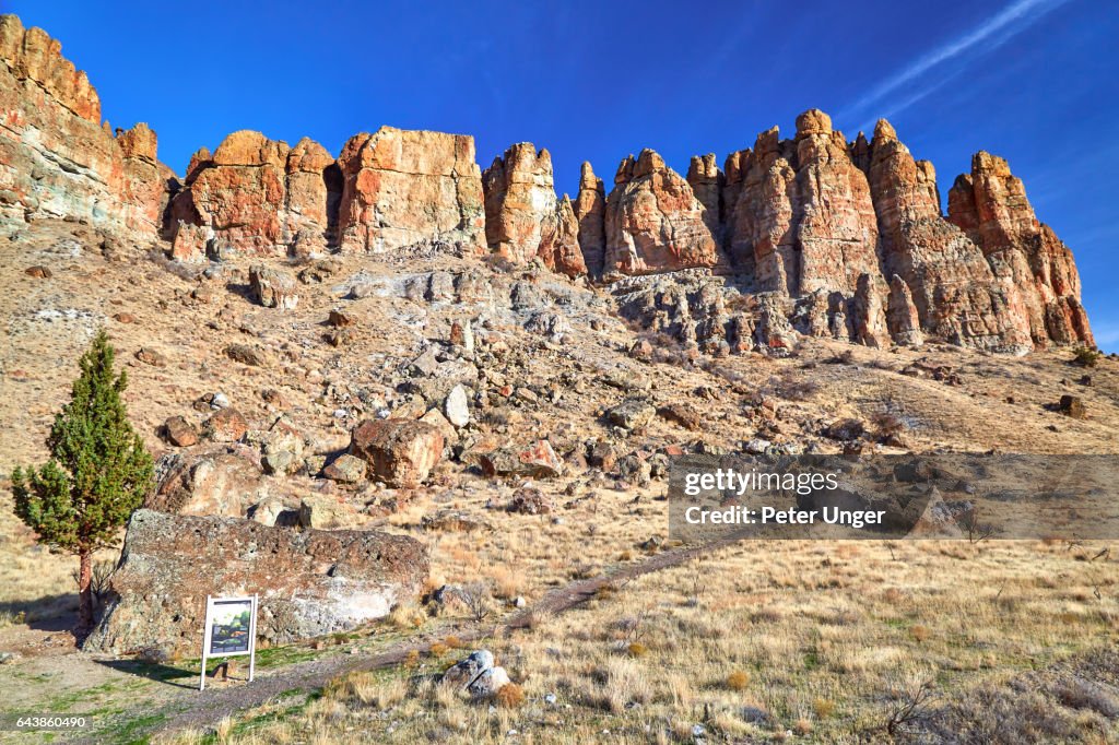 John Day Fossil Beds National Monument,Oregon,USA