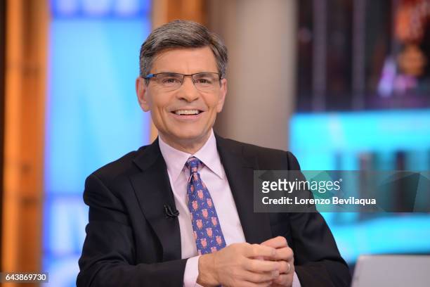 Coverage of "Good Morning America," Wednesday, February 22, airing on the Walt Disney Television via Getty Images Television Network. GEORGE...