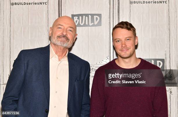 Actors Terry OÕQuinn and Michael Dorman visit Build Series to discuss their new Amazon originals show, ÒPatriotÓ at Build Studio on February 22, 2017...