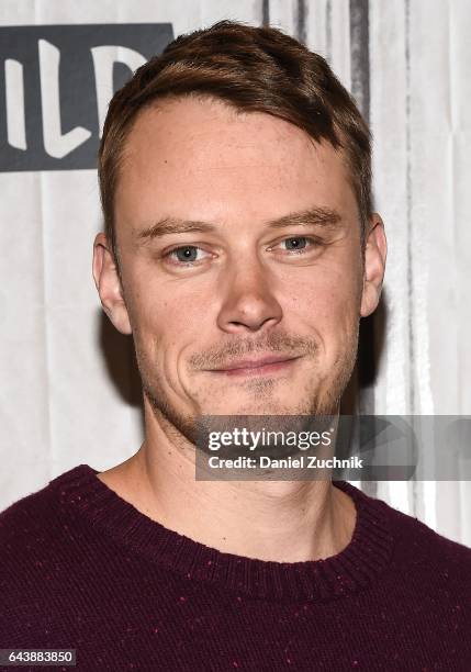 Michael Dorman attends the Build Series to discuss 'Patriot' at Build Studio on February 22, 2017 in New York City.