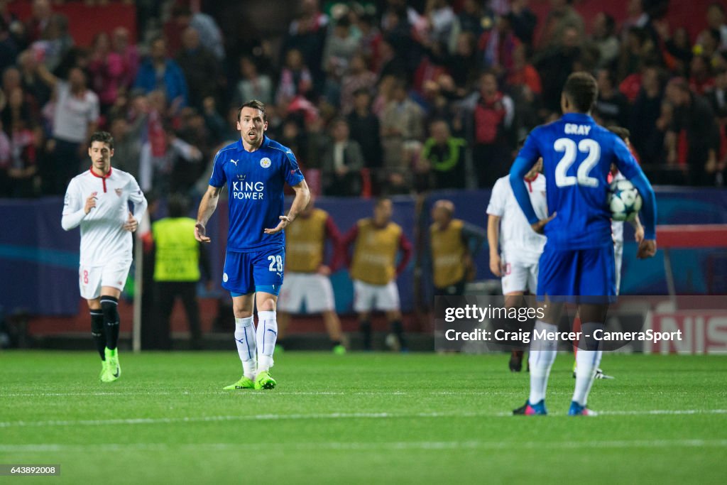 Sevilla FC v Leicester City - UEFA Champions League Round of 16: First Leg