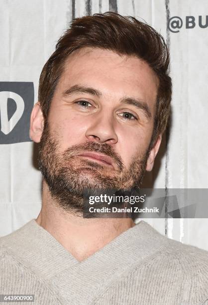 Clive Standen attends the Build Series to discuss his show 'Taken' at Build Studio on February 22, 2017 in New York City.