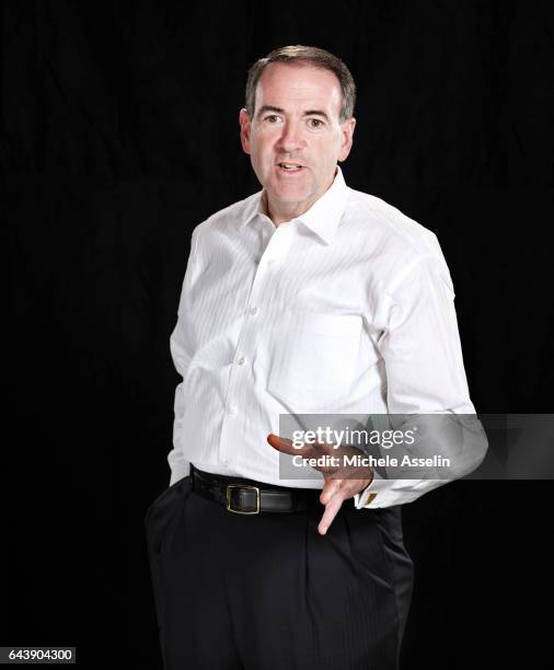 "Neutral"Former Arkansas governor, Mike Huckabee is photographed for New York Times Magazine on November 7, 2006 in New York City.