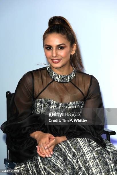 Actor Hama Qureshi joins BUILD for a live interview at their London studio at AOL on February 22, 2017 in London, United Kingdom.