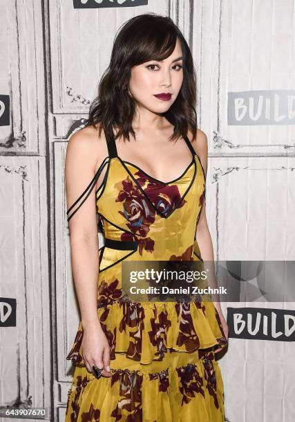 Ivory Aquino attends the Build Series to discuss the show 'When We Rise' at Build Studio on February 22, 2017 in New York City.