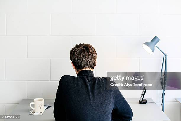Desk Back View Photos and Premium High Res Pictures - Getty Images