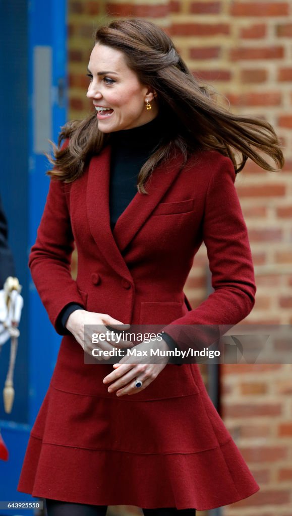 The Duchess Of Cambridge Visits Action For Children In Wales