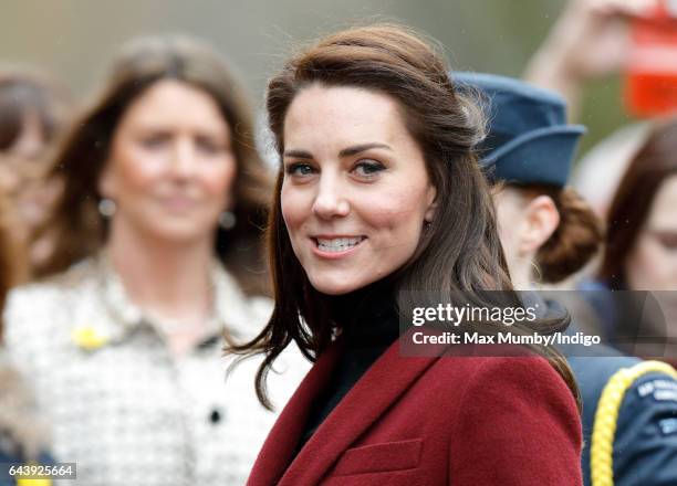 Catherine, Duchess of Cambridge visits MIST, a child and adolescent mental health project, part of Action for Children which supports vulnerable...
