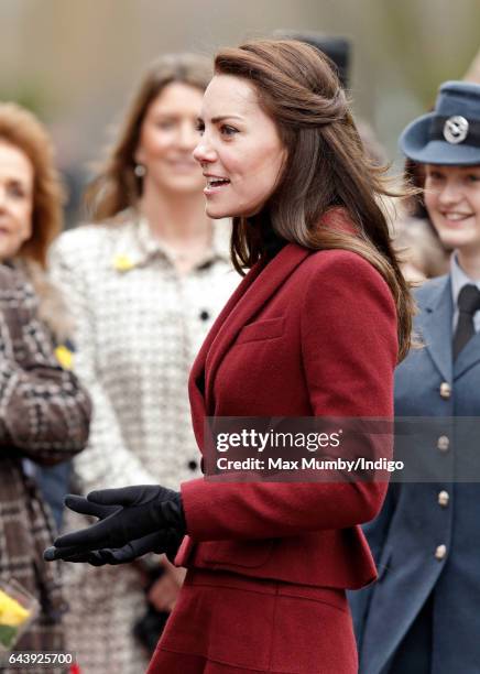 Catherine, Duchess of Cambridge visits MIST, a child and adolescent mental health project, part of Action for Children which supports vulnerable...
