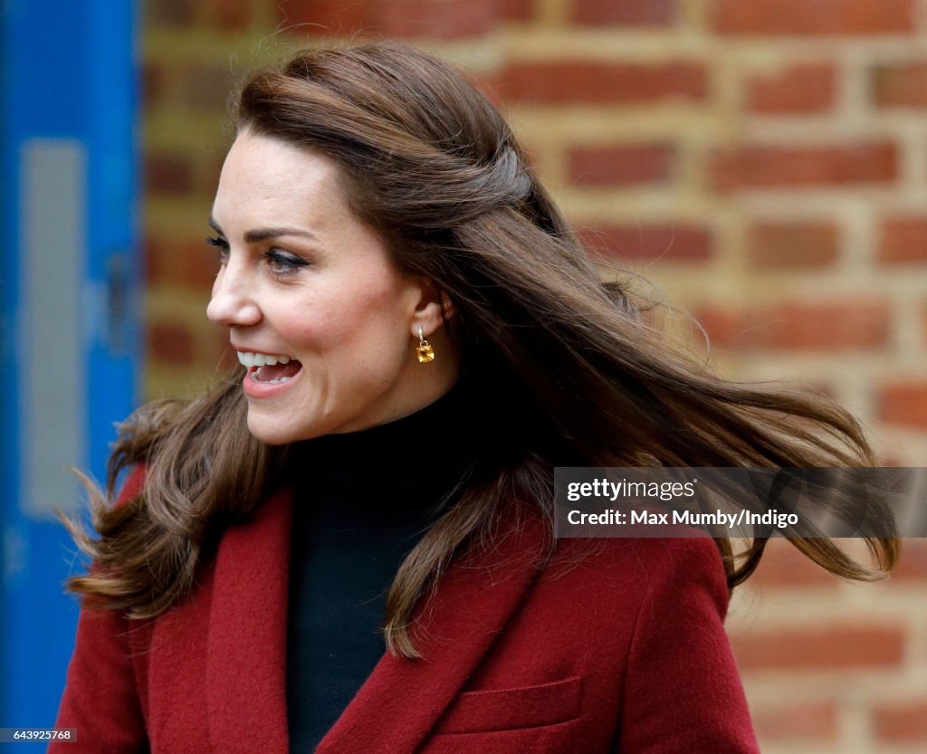 The Duchess Of Cambridge Visits Action For Children In Wales