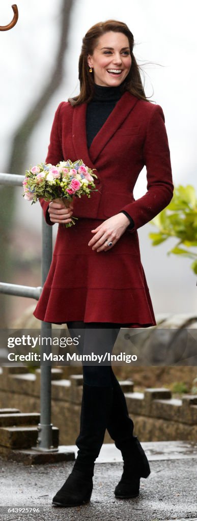 The Duchess Of Cambridge Visits Action For Children In Wales