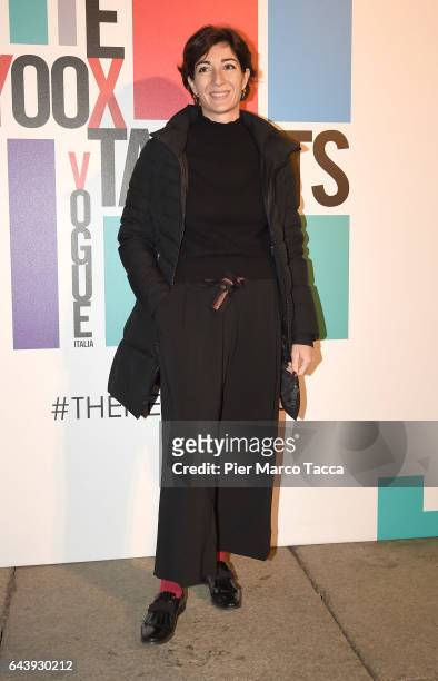 Cristina Tajani attends Next Talents Vogue during Milan Fashion Week FW17 on February 22, 2017 in Milan, Italy.
