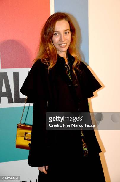 Micol Sabbadini attends Next Talents Vogue during Milan Fashion Week FW17 on February 22, 2017 in Milan, Italy.
