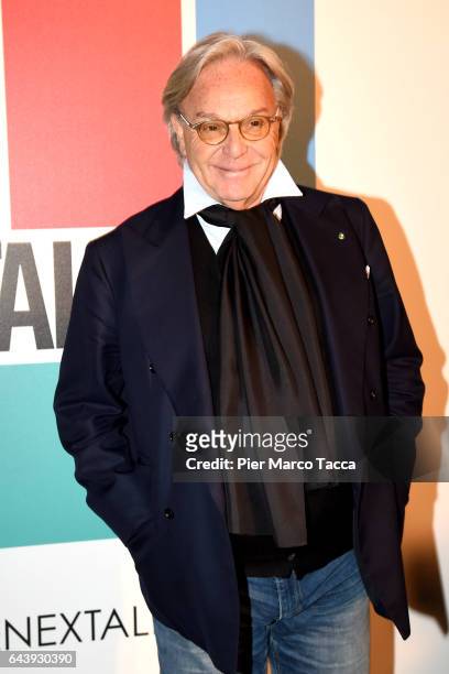 Diego Della Valle attends Next Talents Vogue during Milan Fashion Week FW17 on February 22, 2017 in Milan, Italy.