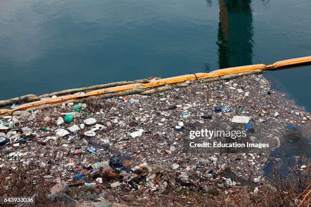Trash Net In Channel 421 Dominguez Channel Stock Photos, High-Res Pictures, and Images ...