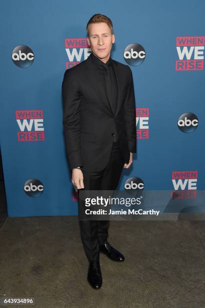 Director Dustin Lance Black attends the "When We Rise" New York Screening Event at The Metrograph on February 22, 2017 in New York City.