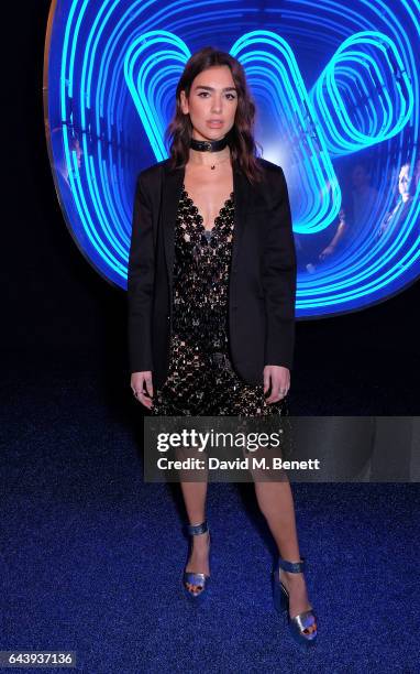Dua Lipa attends The Warner Music & Ciroc Brit Awards After Party on February 22, 2017 in London, England.