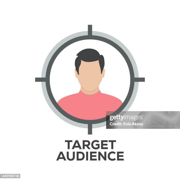 target audience - target audience stock illustrations