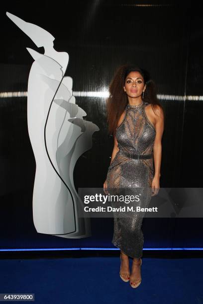 Nicole Scherzinger attends the Universal Music BRIT Awards After-Party 2017 hosted by Soho House and BACARDê at 180 The Strand on February 22, 2017...