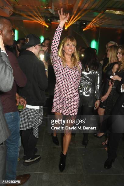 Sara Cox attends the Universal Music BRIT Awards After-Party 2017 hosted by Soho House and BACARDI Rum at 180 The Strand on February 22, 2017 in...