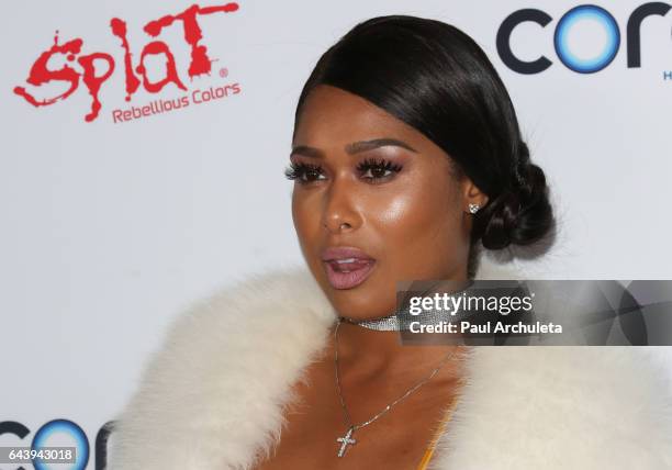 Reality TV Personality Althea Heart attends OK! Magazine's pre-GRAMMY event at Avalon Hollywood on February 9, 2017 in Los Angeles, California.