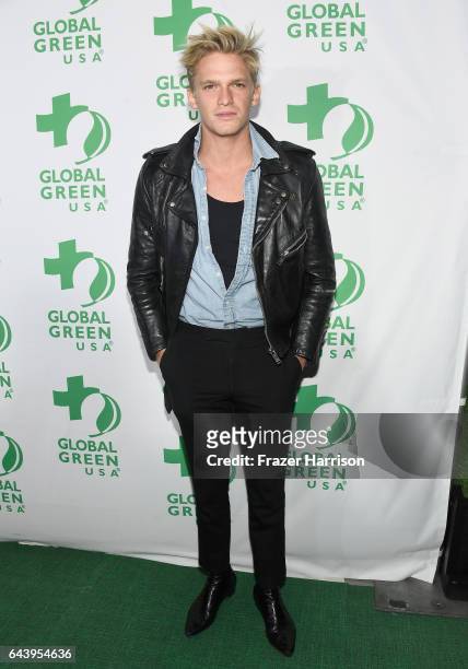 Singer Cody Simpson attends the 14th Annual Global Green Pre Oscar Party at TAO Hollywood on February 22, 2017 in Los Angeles, California.
