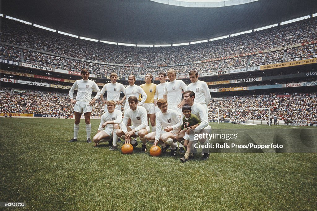 England v Mexico In 1969