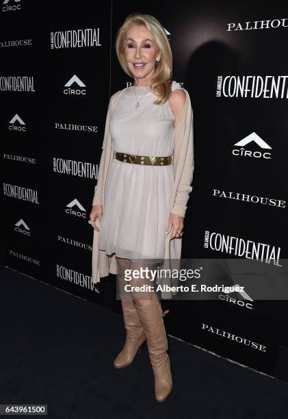 Songwriter Linda Thompson attends Los Angeles Confidential Magazine and CIROC Ultra-Premium Vodka celebrate the Spring Oscars issue with Janelle...