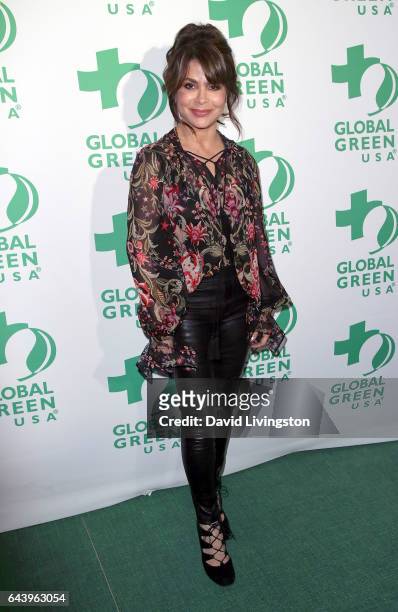 Actress Paula Abdul attends the14th Annual Global Green Pre-Oscar Gala at TAO Hollywood on February 22, 2017 in Los Angeles, California.