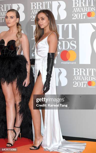 Jade Thirlwall of Little Mix attends The BRIT Awards 2017 at The O2 Arena on February 22, 2017 in London, England.