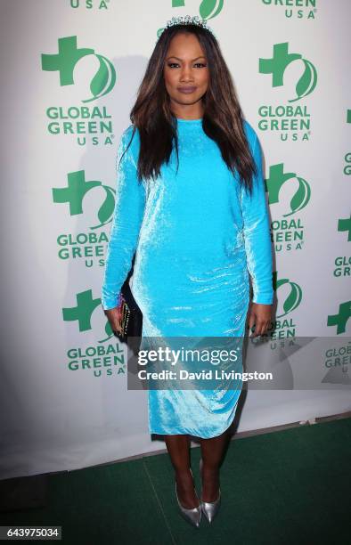 Actress Garcelle Beauvais attends the 14th Annual Global Green Pre-Oscar Gala at TAO Hollywood on February 22, 2017 in Los Angeles, California.