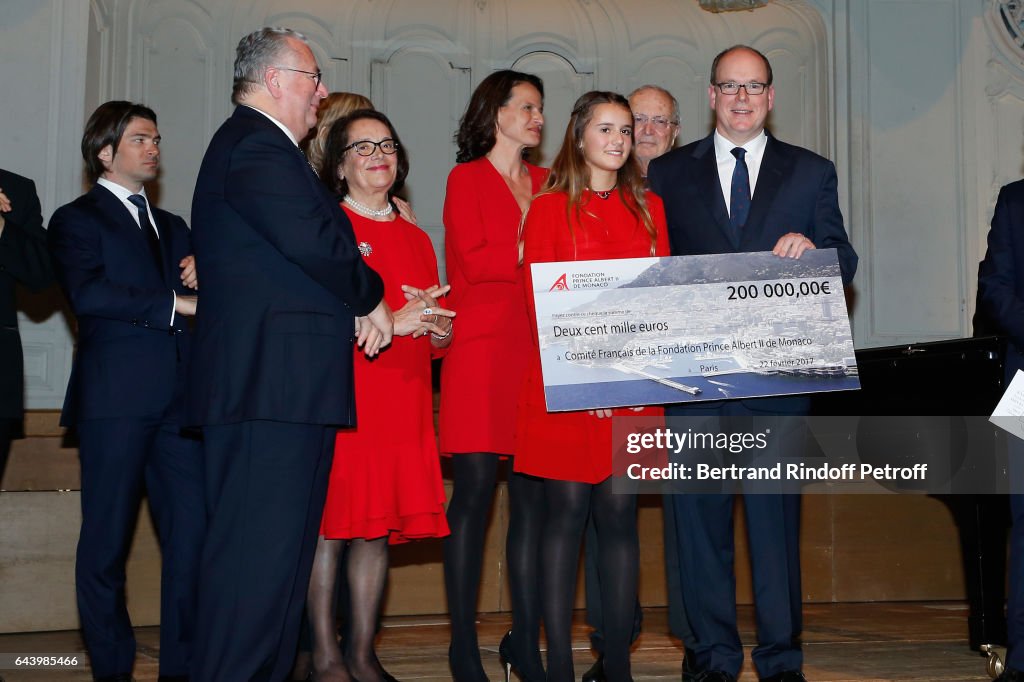 "Fondation Prince Albert II De Monaco" Celebrates Its 10th Anniversary In Paris