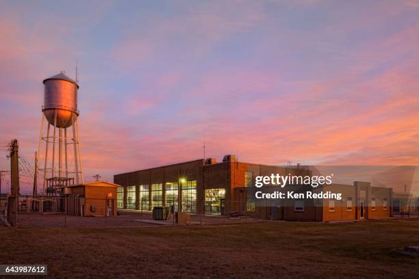 goodland, kansas utility building - v kansas stock pictures, royalty-free photos & images